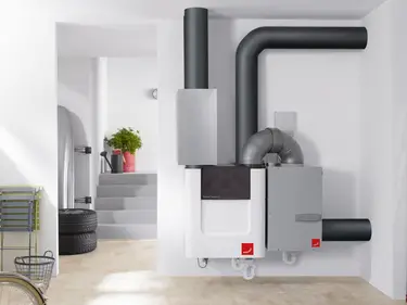 Lüftungssystem von Zehnder für kontrollierte Wohnraumlüftung