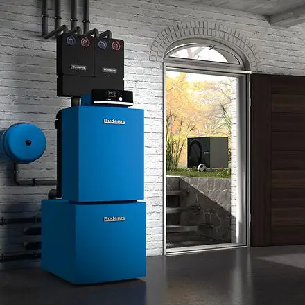 Wärmepumpen Hybridsystem Buderus